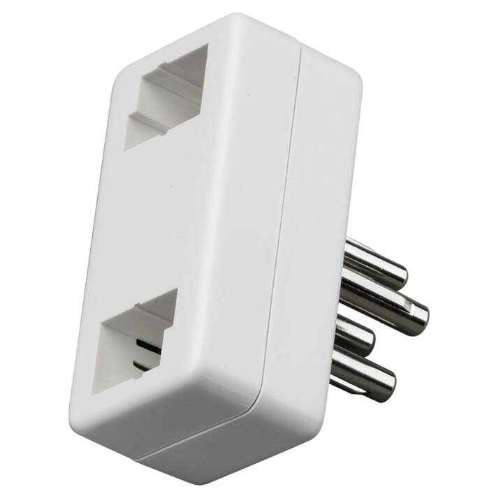 INTERTRONIC Adaptateur (Blanc, TT 4-pôles)