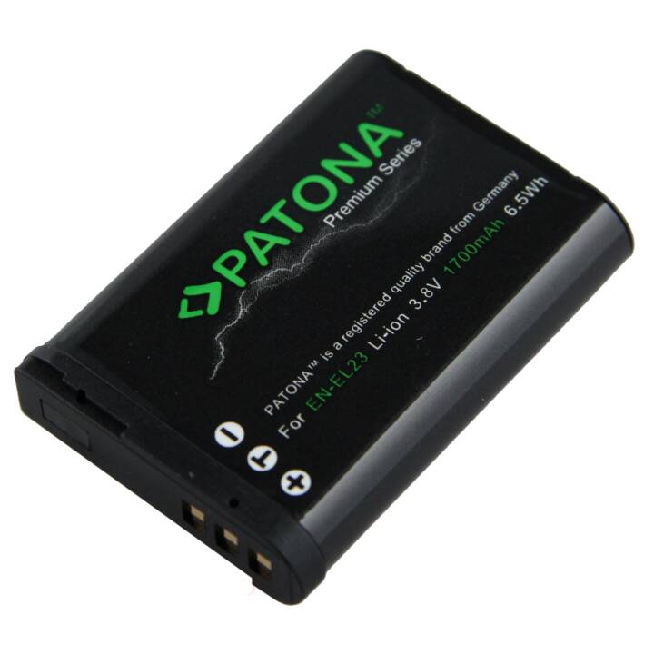 PATONA Nikon Kamera-Akku (Lithium-Ionen, 1700 mAh)