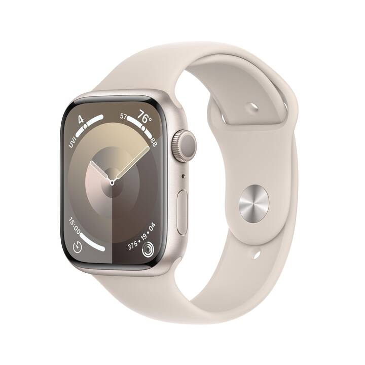 APPLE Watch Series 9 GPS (45 mm, Alluminio, M)