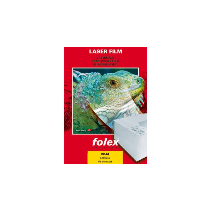 FOLEX IMAGING Universaldruckfolie (50 Blatt, A4)