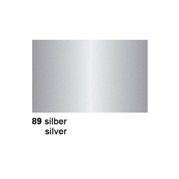 URSUS Tonzeichenpapier 89 (Silber, A3, 100 Stück)