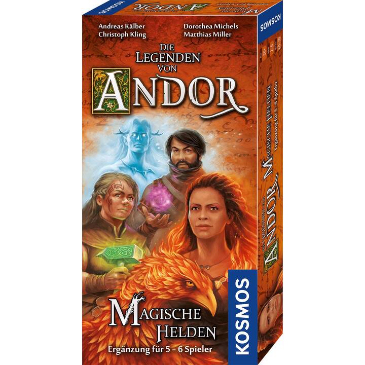 KOSMOS Die Legenden von Andor – Magische Helden (DE)