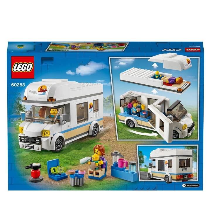 LEGO City Le camping-car de vacances (60283)