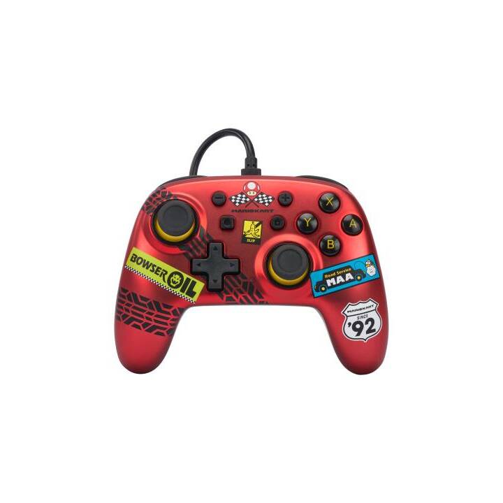 POWER A Mario Kart Nano Manette (Rouge)