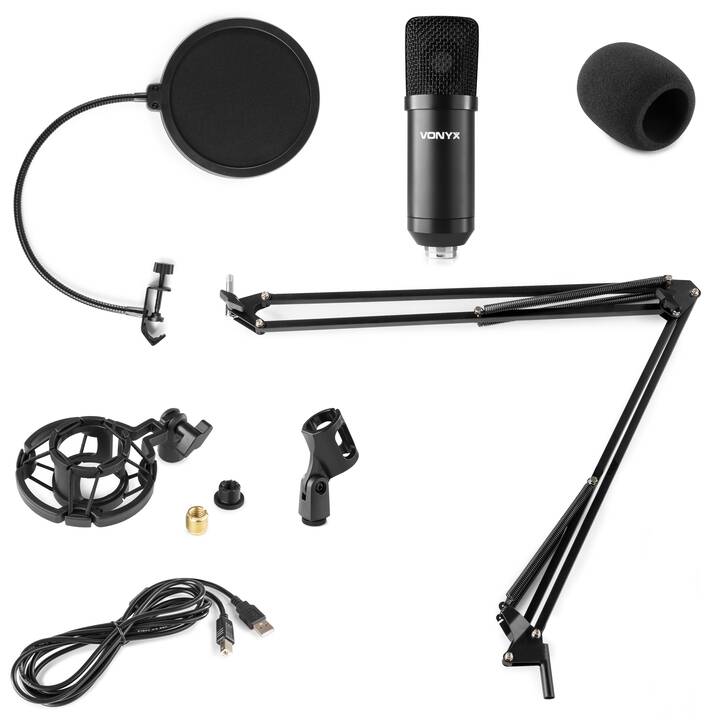 VONYX CMS300B Set di microfoni (Nero)