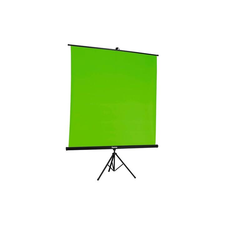 HAMA 2-in-1 Fotohintergrund (Grün, 180 x 180 cm)