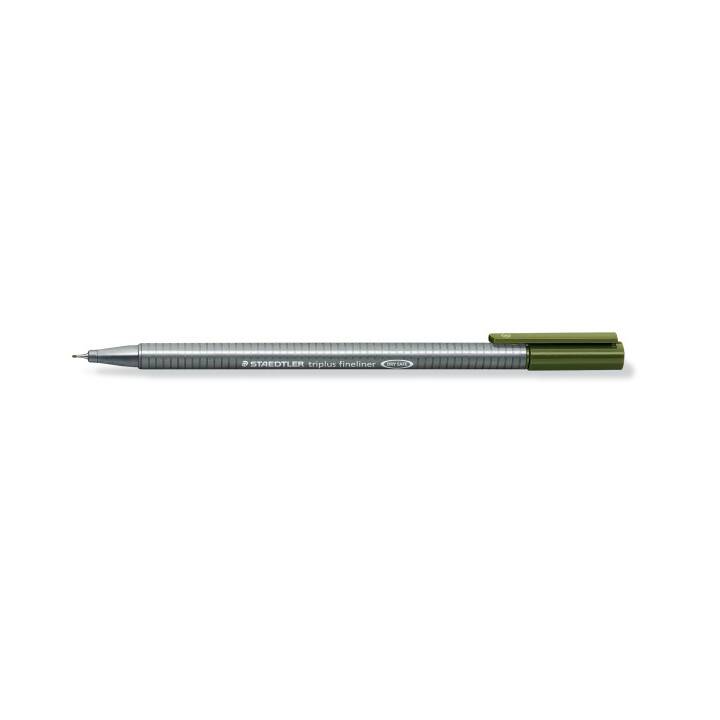 STAEDTLER Triplus 334 Penna a fibra (Verde, 1 pezzo)
