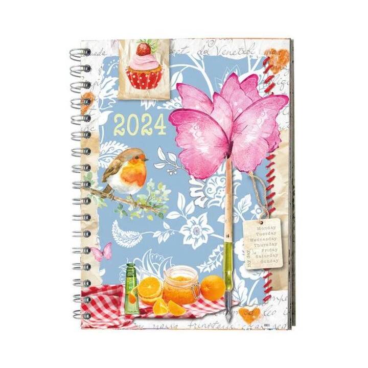 BUSSE-SEEWALD VERLAG Taschenkalender  Daphne's Diary  2024