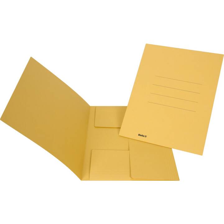 BIELLA Organisationsmappe (Gelb, A4, 1 Stück)