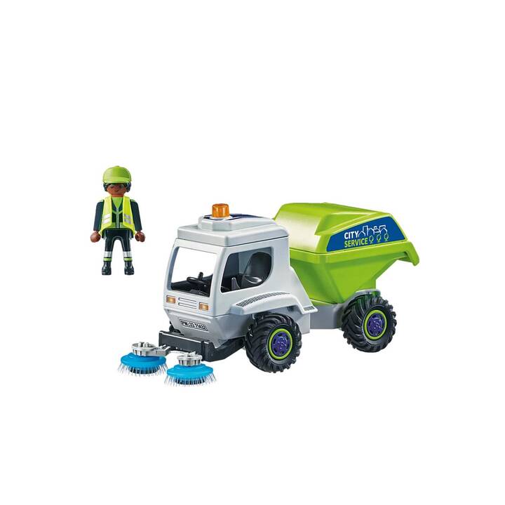 PLAYMOBIL City Action Sweeper machine (71432)
