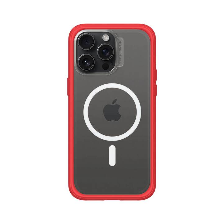 RHINOSHIELD Backcover MagSafe Mod NX (iPhone 15 Pro Max, Rouge)