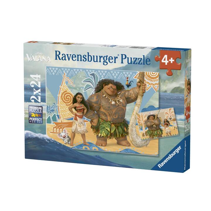 RAVENSBURGER Disney Vaiana Puzzle (2 x 24 pièce) - Interdiscount