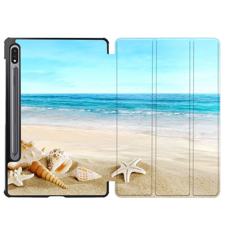EG Custodia per Samsung Galaxy Tab S7 11" (2020) - blu spiaggia