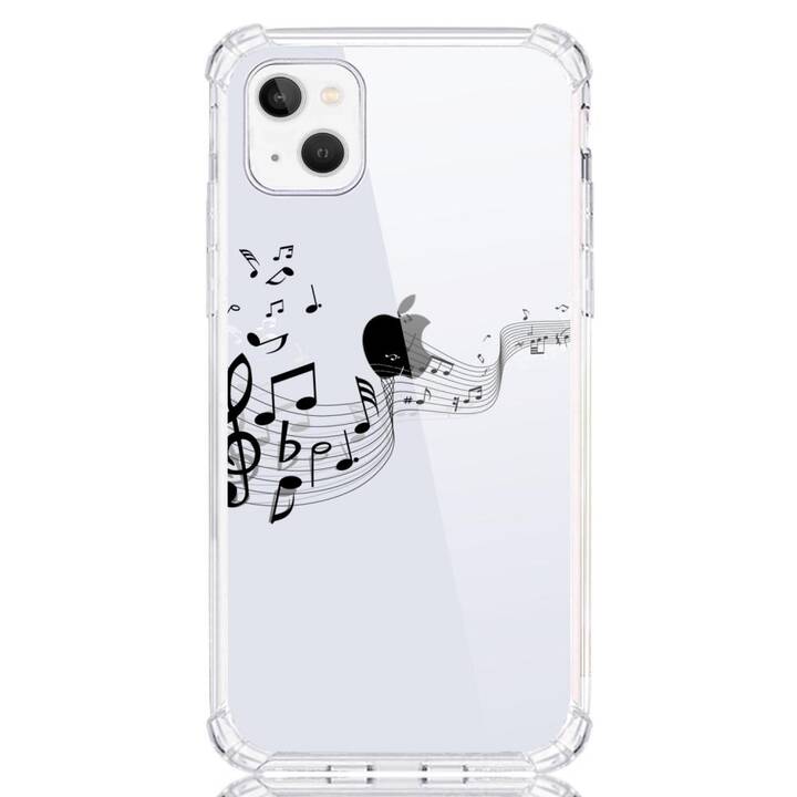 EG Backcover (iPhone 14 Plus, Musique, Transparent)