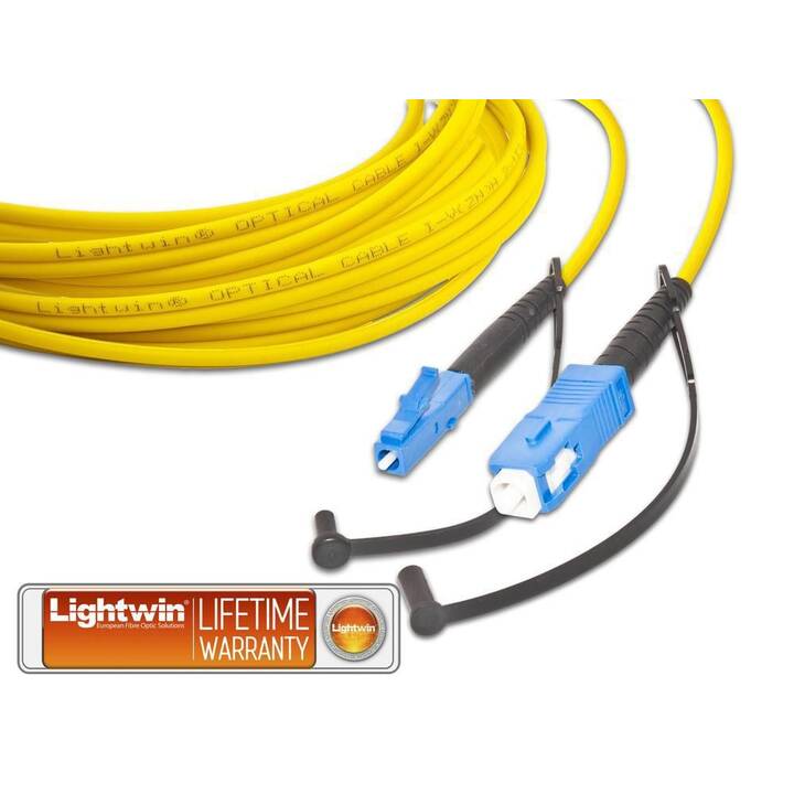 LIGHTWIN LSP-09 LC-SC Netzwerkkabel (SC Single-Modus, LC Single-Modus, 5 m)