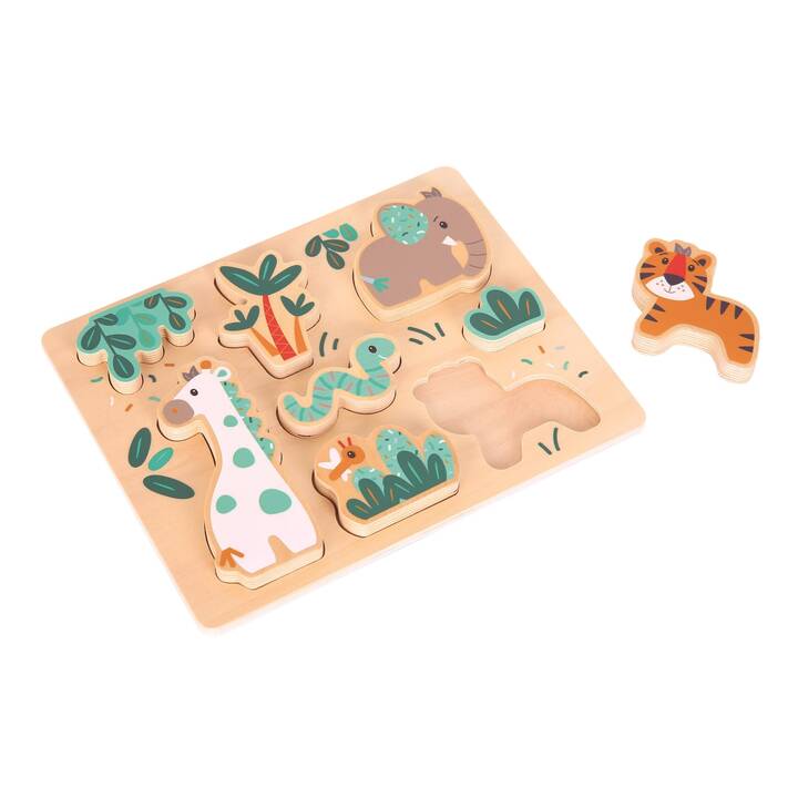 SPIELBA Elefant & Giraffe Puzzleboard (8 x)