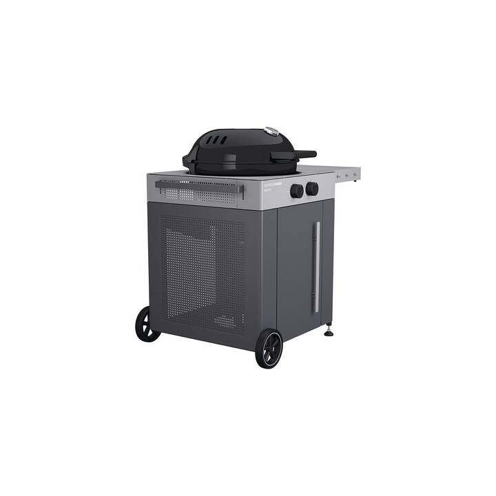 OUTDOORCHEF Arosa 570 G + Abdeckhaube Arosa Gril à gaz (Gris, Noir)