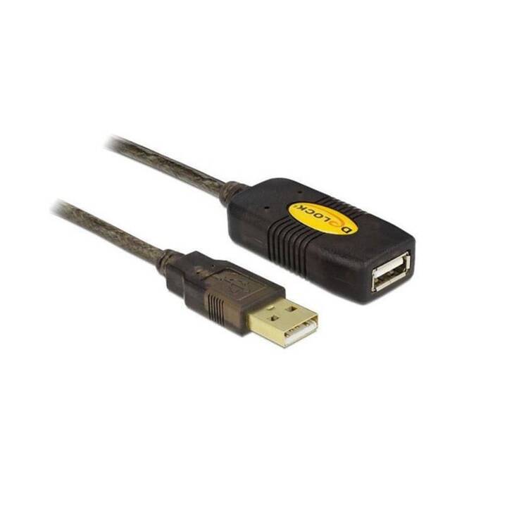 DELOCK USB-Kabel (USB 2.0 Typ-A, USB 2.0 Typ-A, 20 m)