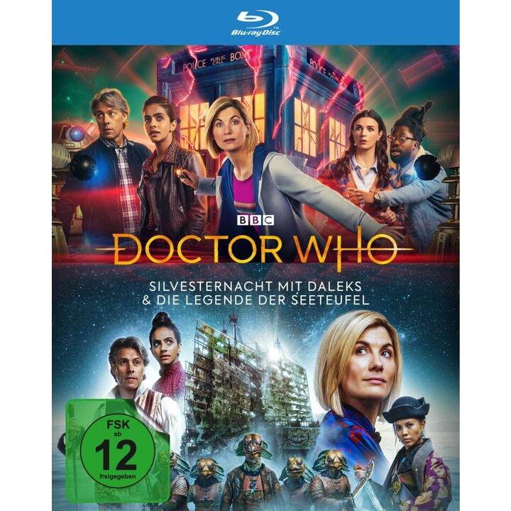 Doctor Who - Silvesternacht mit Daleks & Die Legende der Seeteufel (BBC, DE, EN)