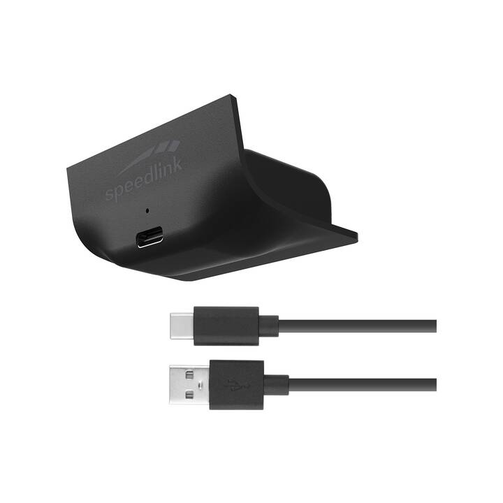 SPEEDLINK Pulse X Play & Charge Base de recharge (Microsoft Xbox Series X, Noir)