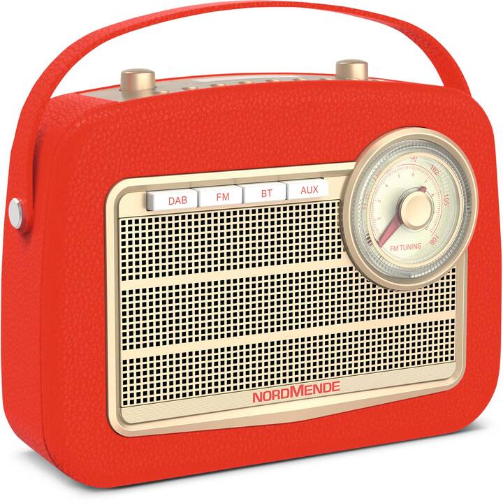 NORDMENDE Transita 130 Radio digitale (Rosso)