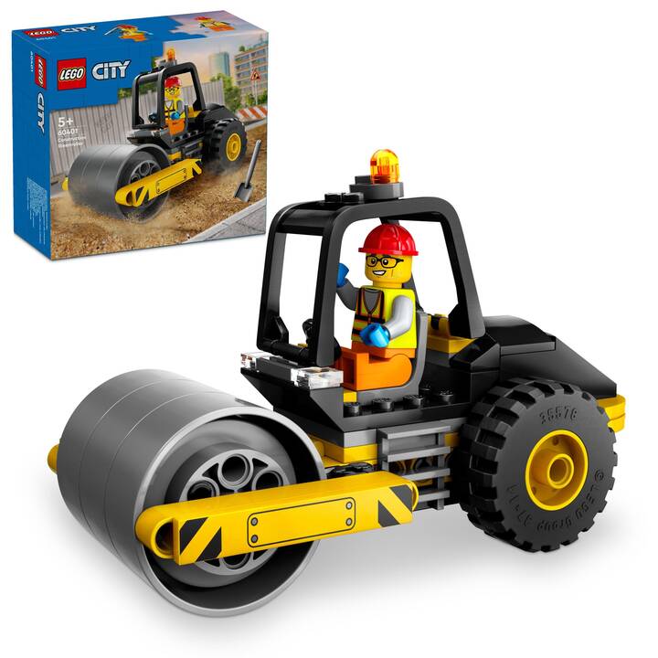 LEGO City Le rouleau compresseur de chantier (60401)