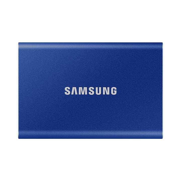 SAMSUNG Extreme Portable T7 (USB Typ-C, 2000 GB, Blau)