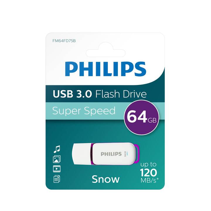 PHILIPS Super Speed (64 GB, USB 3.0 Typ-A)