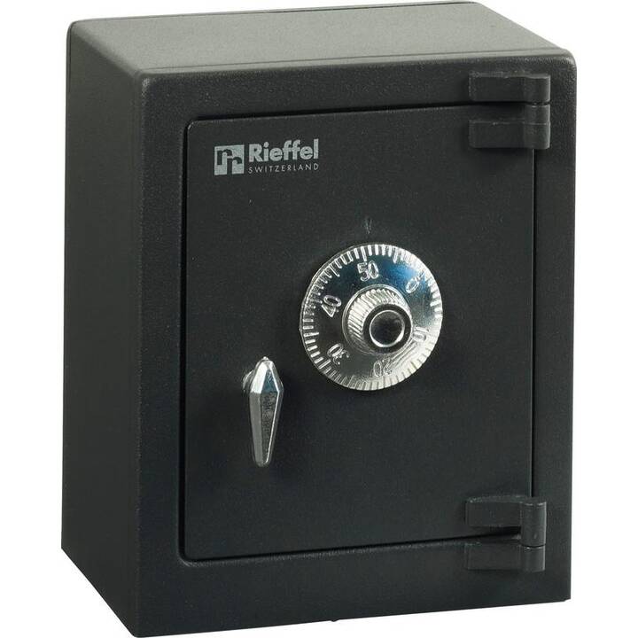 RIEFFEL Casseforte Mini-Safe (Nero, Antracite)