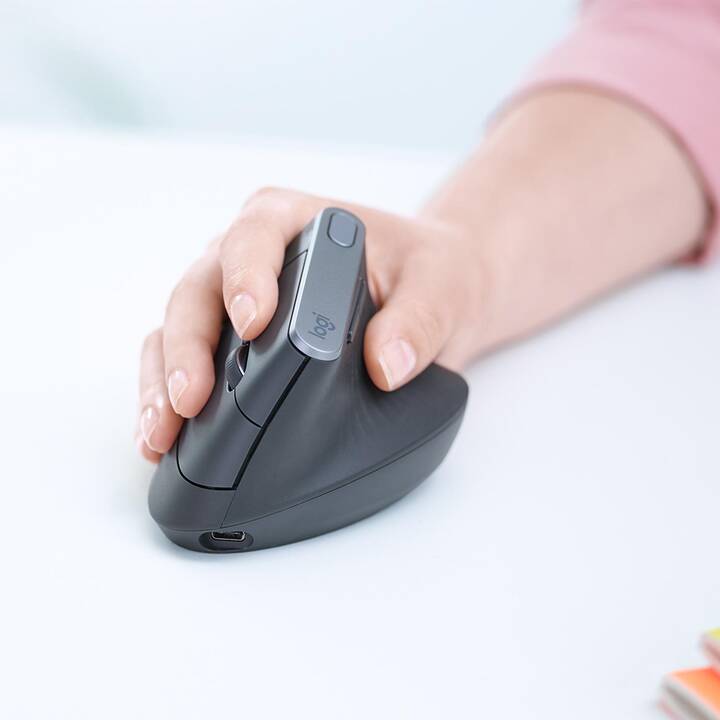 LOGITECH MX Vertical Mouse (Senza fili, Universale, Office)
