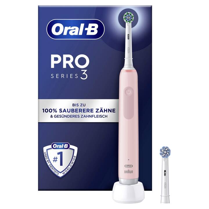 ORAL-B Pro 3 3000 Cross Action (Rose)