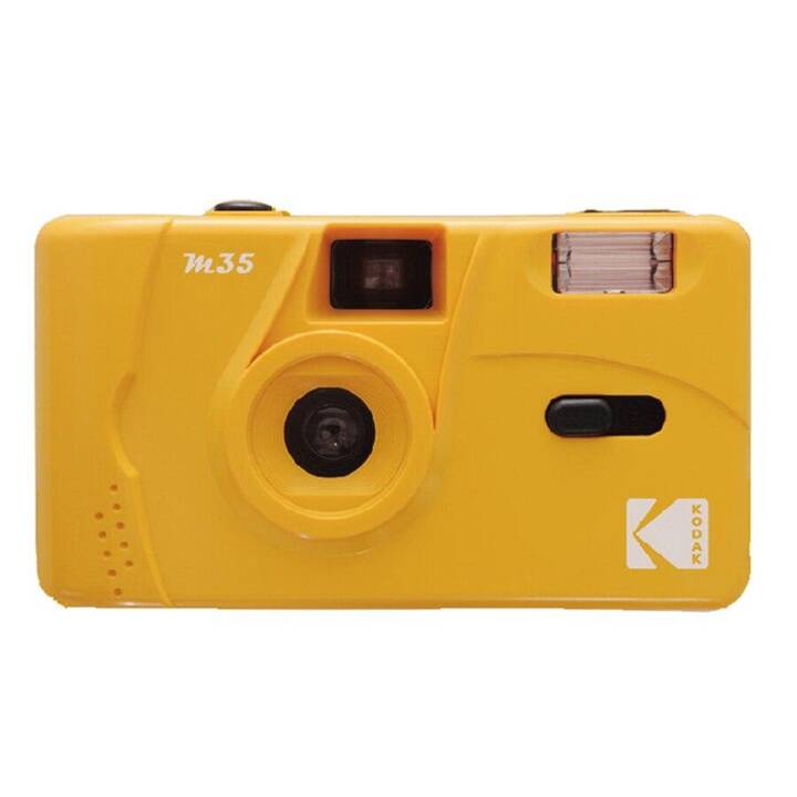EG appareil photo argentique Kodak M35 - jaune