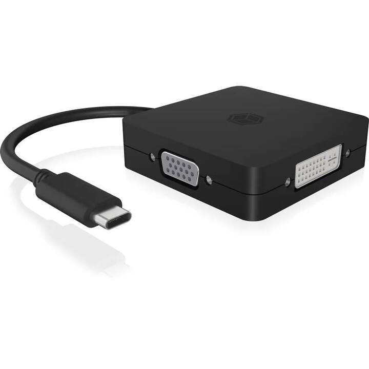 ICY BOX IB-DK1104-C Video-Adapter (USB Typ-C)
