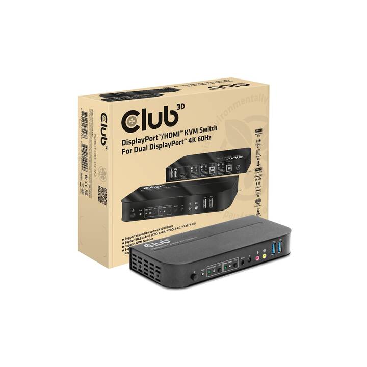 CLUB 3D Switch KVM CSV-7210
