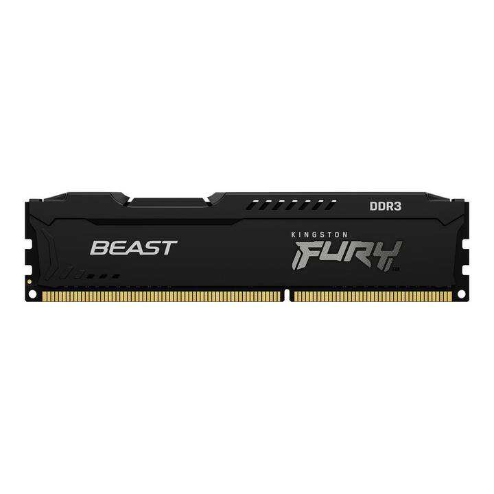 HYPERX Kingston Fury Beast (1 x 4 GB, DDR3 1866 MHz, DIMM 240-Pin)