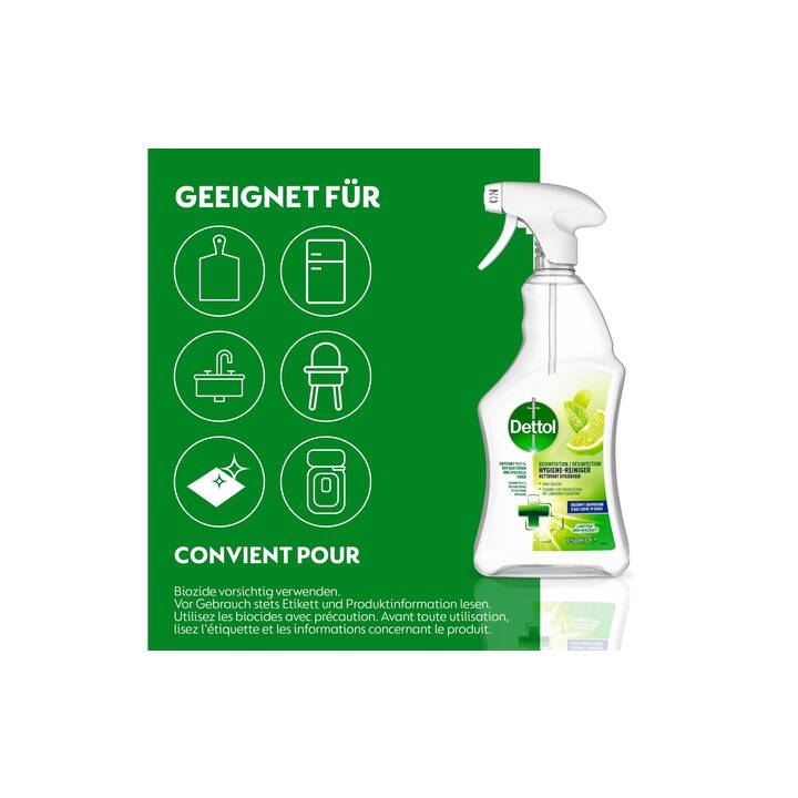 DETTOL Désinfectantpour surfaces (750 ml)