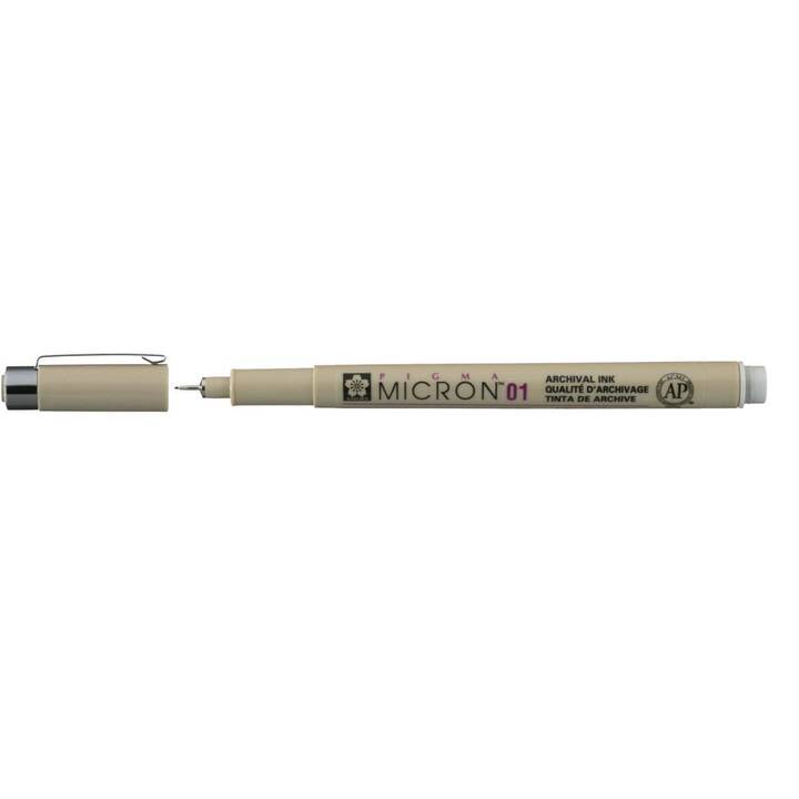 SAKURA Pigma Micron Penna a fibra (Grigio chiaro, 1 pezzo)