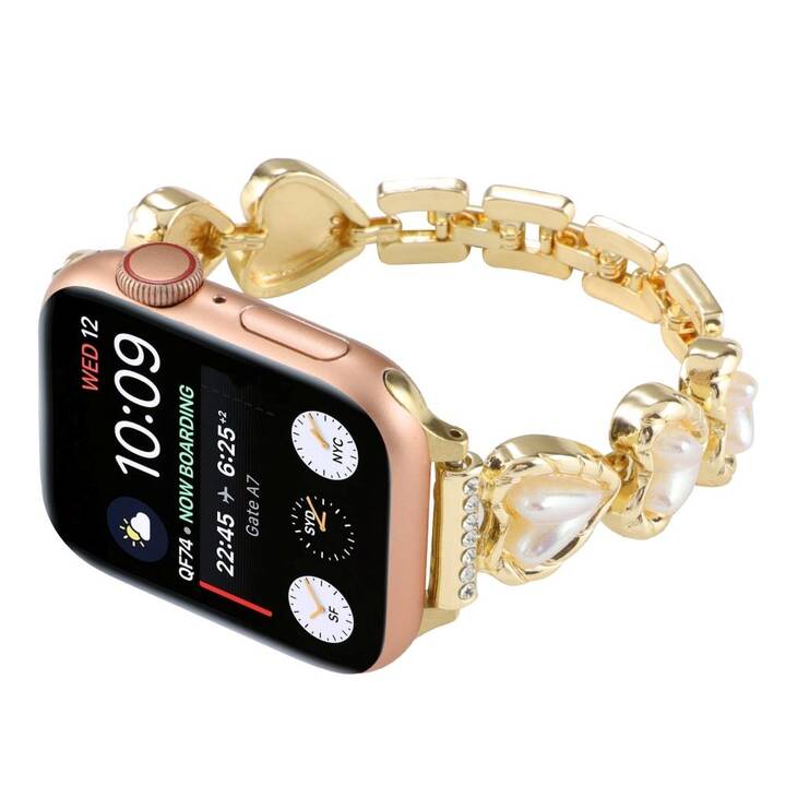EG Armband (Apple Watch 40 mm / 41 mm / 38 mm, Gold)