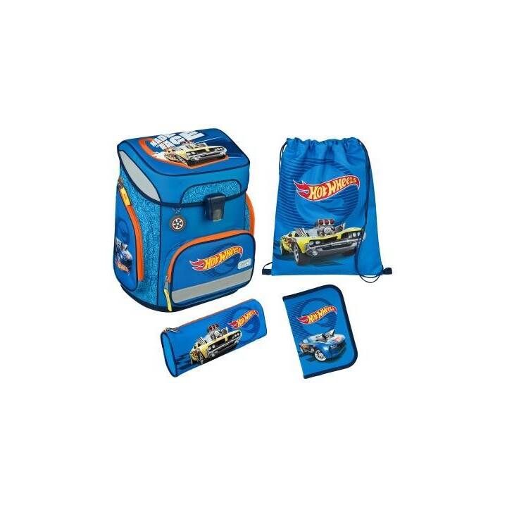 SCOOLI Jeu de sacoches Hot Wheels (18 l, Multicolore, Bleu)