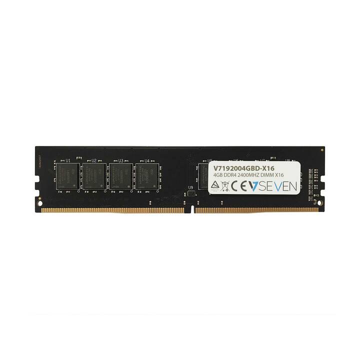 VIDEOSEVEN PC4-19200 (1 x 4 GB, DDR4-SDRAM 2400 MHz, DIMM 288-Pin)