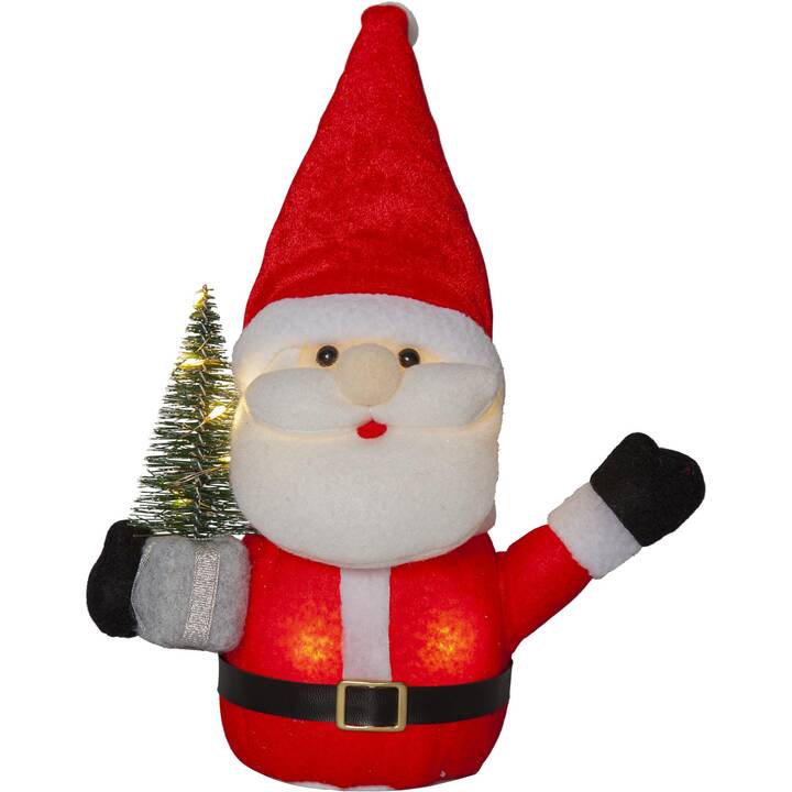 STAR TRADING Statuetta di luce natalizia Joylight (Babbo Natale, 9 LEDs)