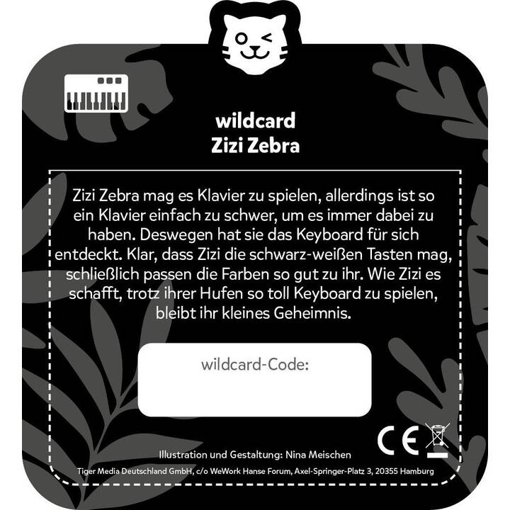 TIGERMEDIA Zugangsticket Wildcards (DE, Schweizerdeutsch, Tigerbox Touch)