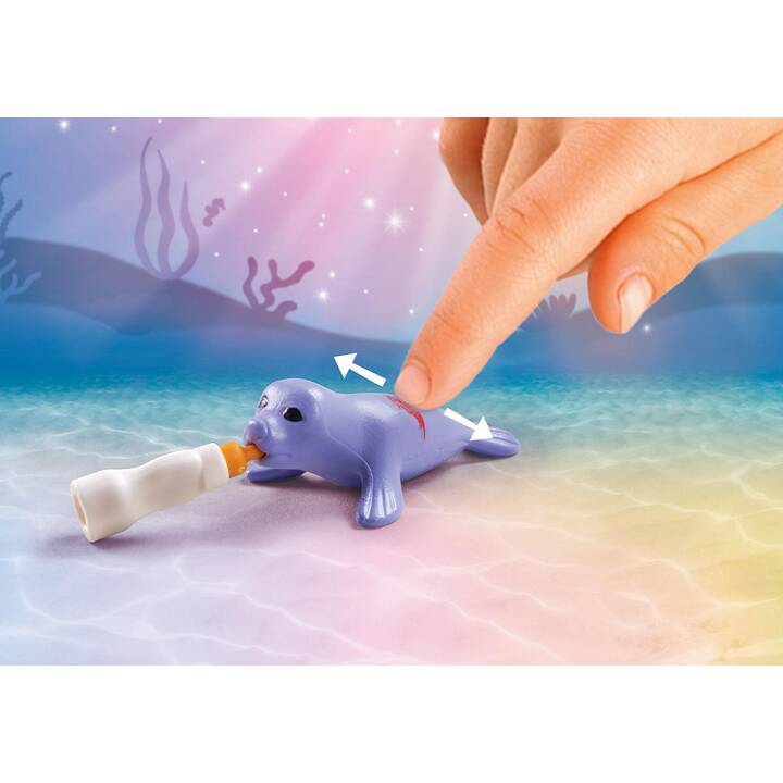 PLAYMOBIL Princess Magic Soin des animaux de la mer (71499)