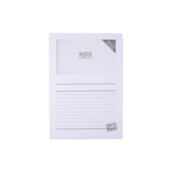 ELCO Dossier d'organisation (Blanc, A4, 100 pièce)
