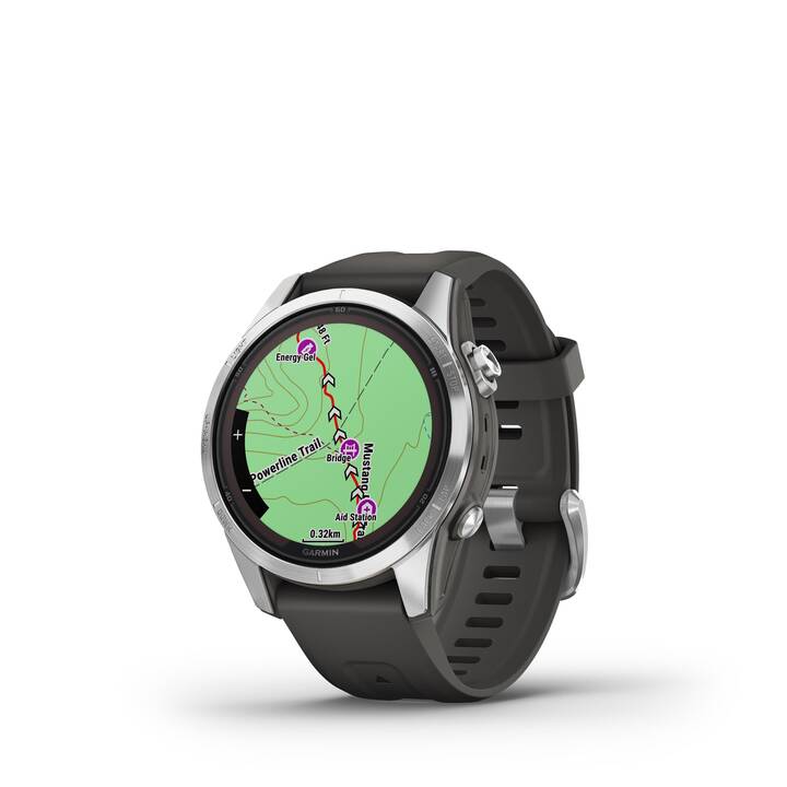 GARMIN Fenix 7S Pro Solar (S, Acciaio Inox)