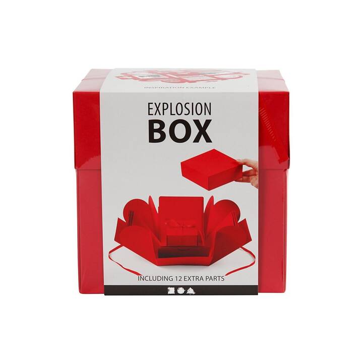 CREATIV COMPANY Geschenkbox (Rot)