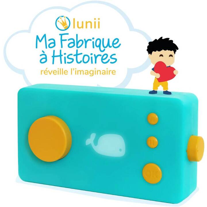 LUNII Lettore audio per bambini Ma fabrique à histoires (FR)