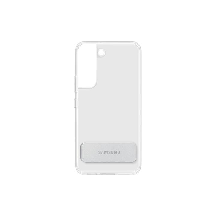 SAMSUNG Backcover Clear Standing Cover (Galaxy S22 5G, Transparent)