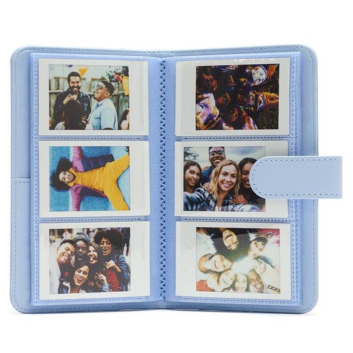 FUJIFILM Album photos à pochettes Instax Mini 12 Album (Bleu)