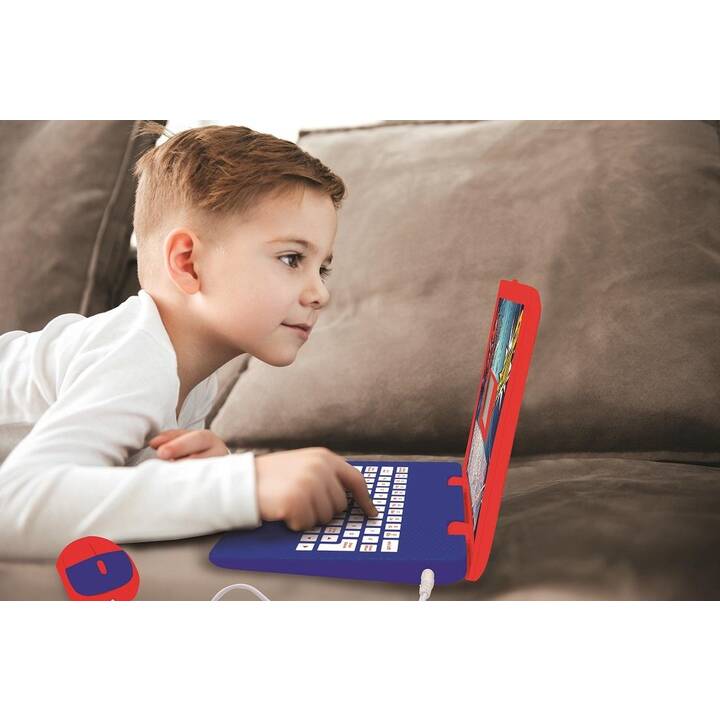 LEXIBOOK Ordinateur portable pour enfants Spider-Man (DE, EN)